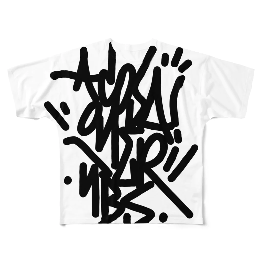 COSAONERのすごいでかいタグ All-Over Print T-Shirt