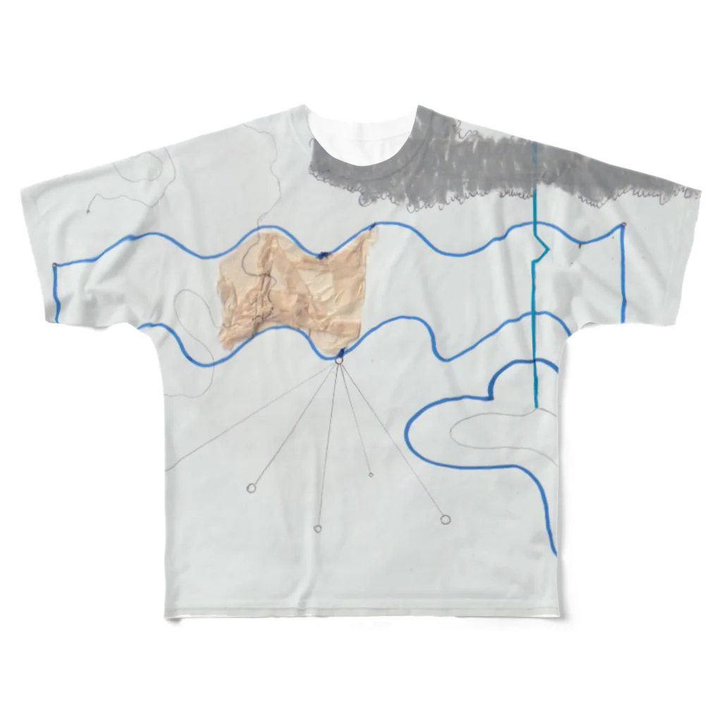 YOYOKOの線 All-Over Print T-Shirt