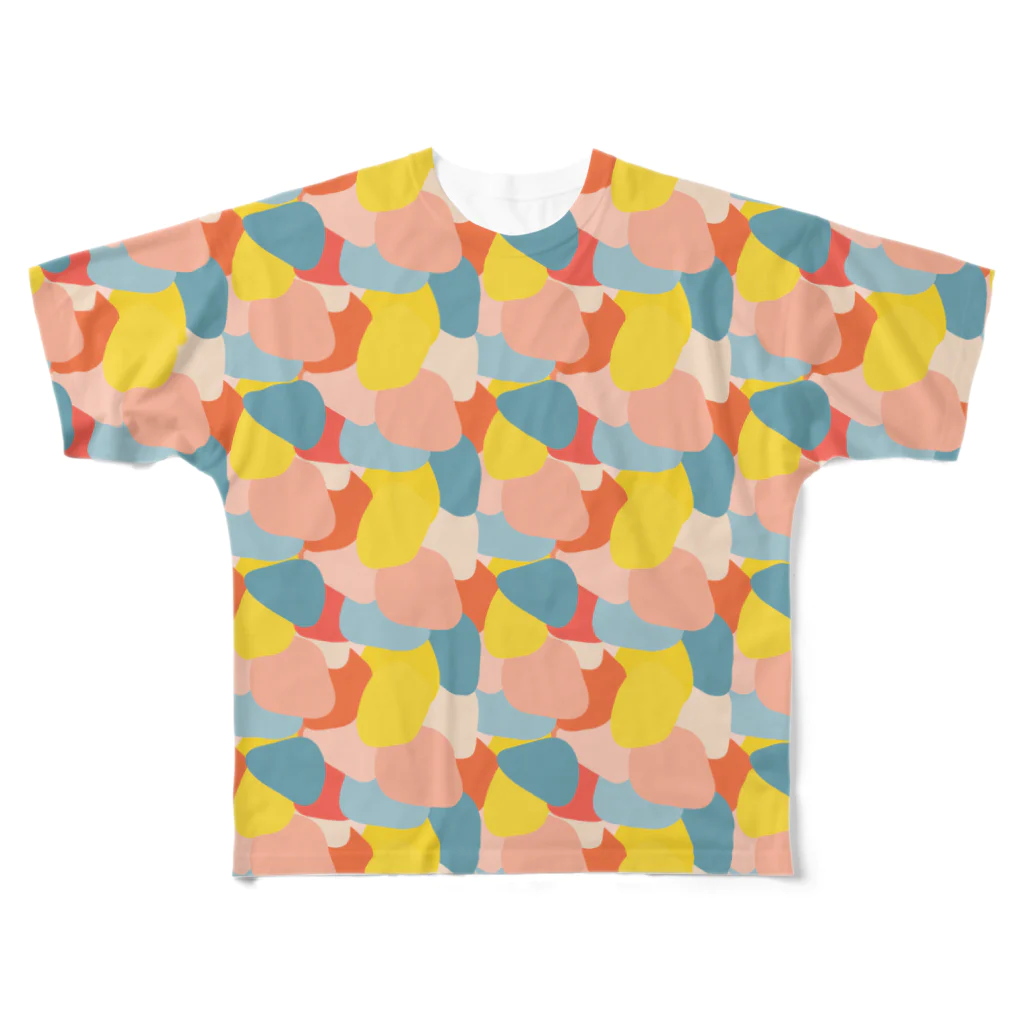 yugoro5のからふるもよう All-Over Print T-Shirt