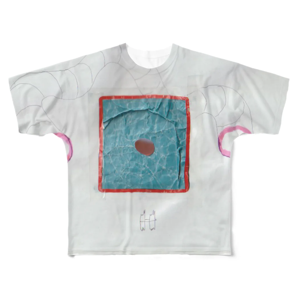 YOYOKOの線 フルグラフィックTシャツ