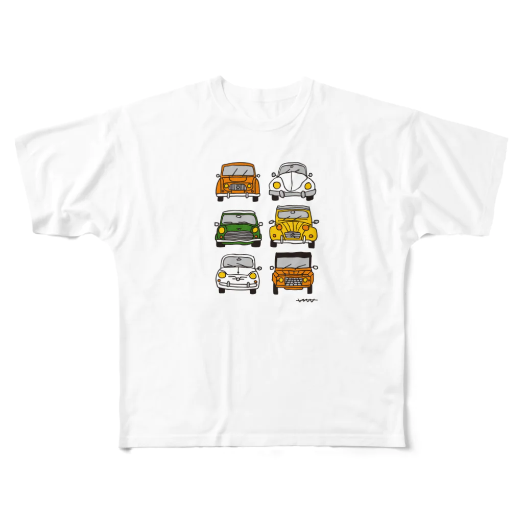 callatelaboca.jpのCARS フルグラフィックTシャツ