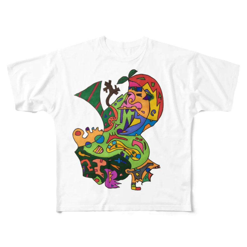 bnpaiのトロピー All-Over Print T-Shirt