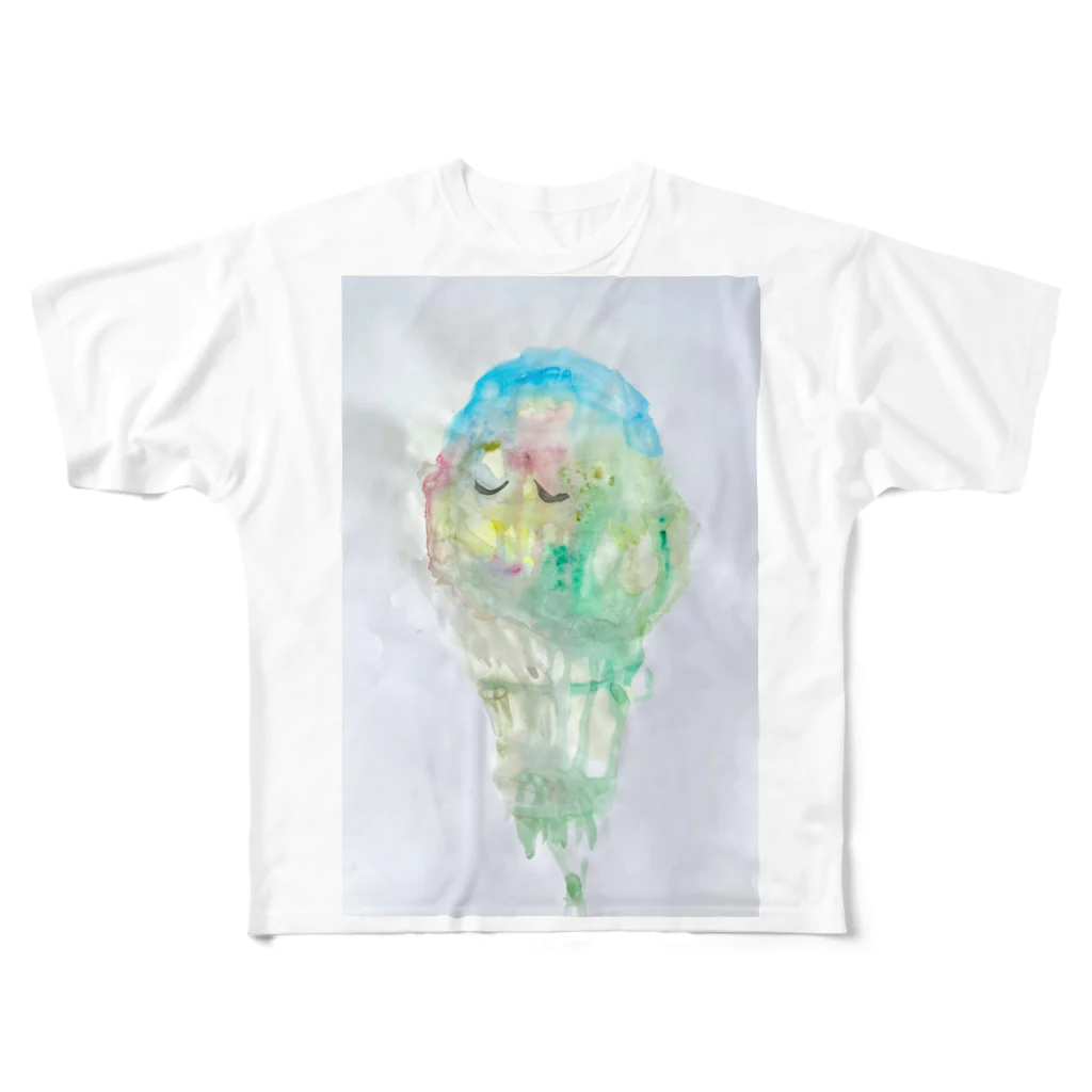 Mudança de vidaの魂っ子ちゃん 5 All-Over Print T-Shirt