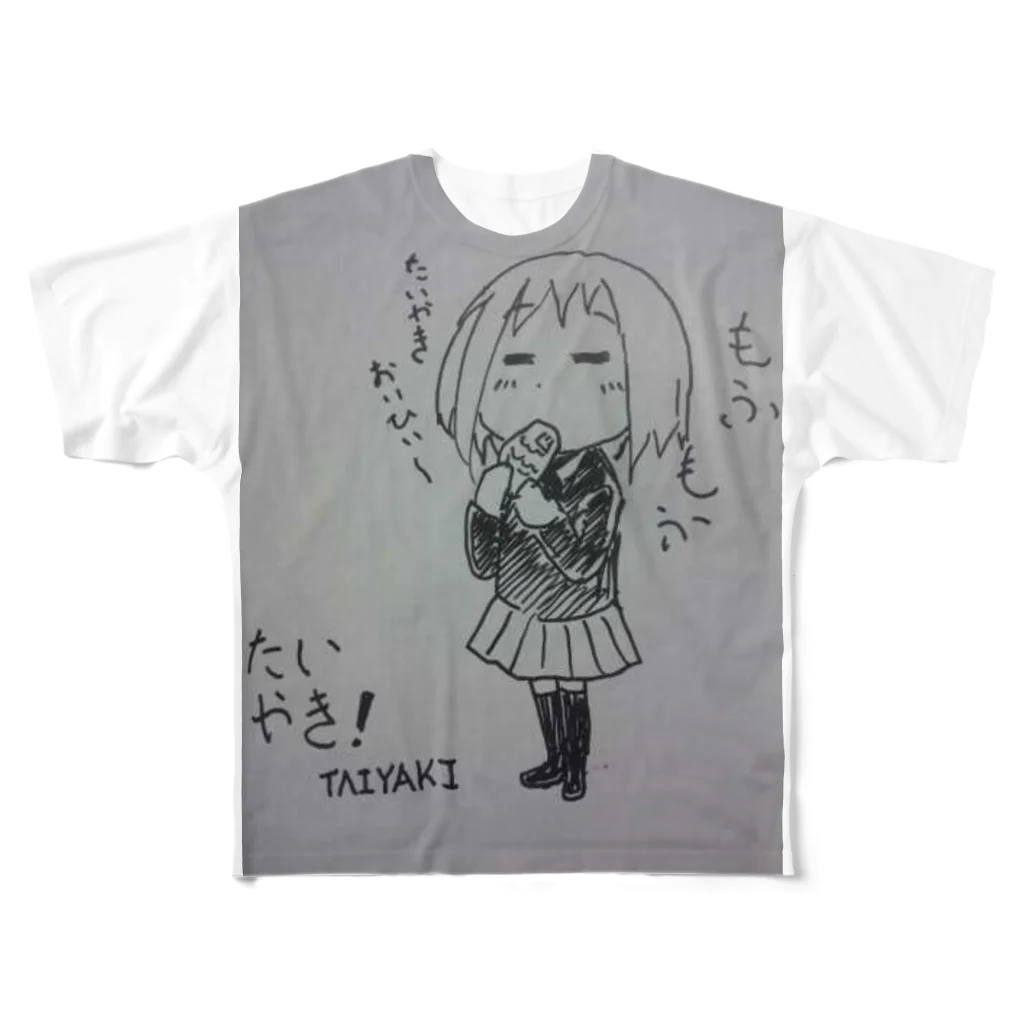 yurzukiのイケてる女の子 All-Over Print T-Shirt