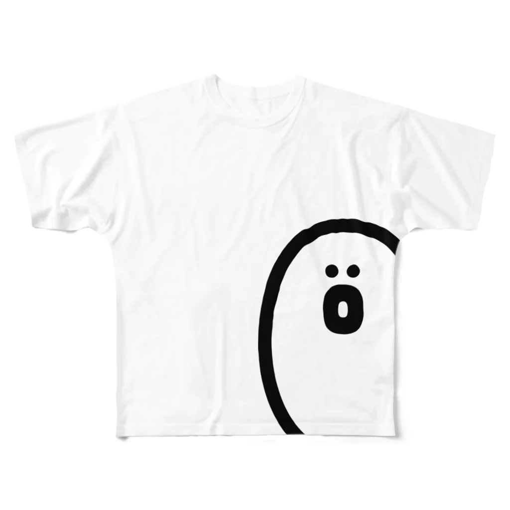 söpö minäのオバケ Tシャツ フルグラフィックTシャツ