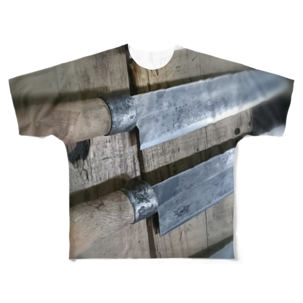 大福の包丁 All-Over Print T-Shirt