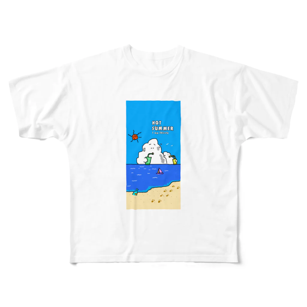 pistachio504のHOT SUMMER フルグラフィックTシャツ