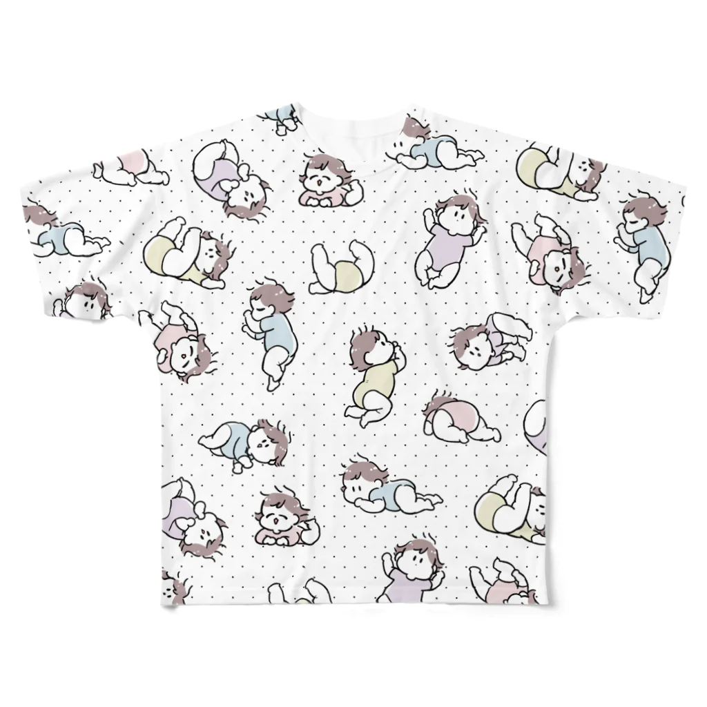 倉田けいのコロコロ All-Over Print T-Shirt