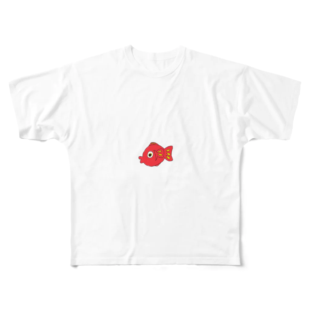 すごいみせの金目ちゃん All-Over Print T-Shirt