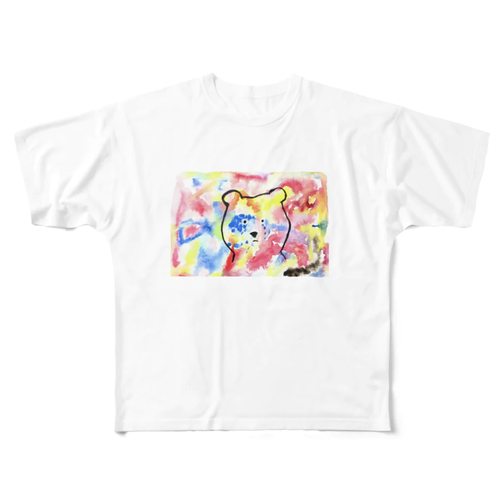 hijyu112のcolorful bear All-Over Print T-Shirt