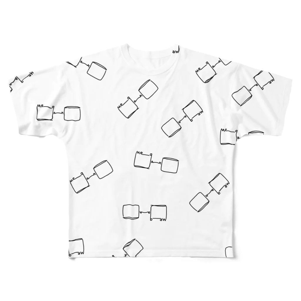 maachan820のシャープMegane All-Over Print T-Shirt