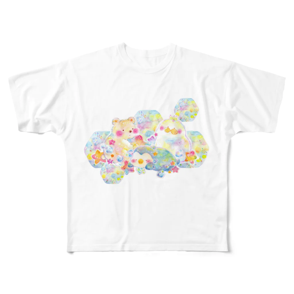 🍀ひつもぐ🍀の☆ice star☆Ｔシャツ All-Over Print T-Shirt