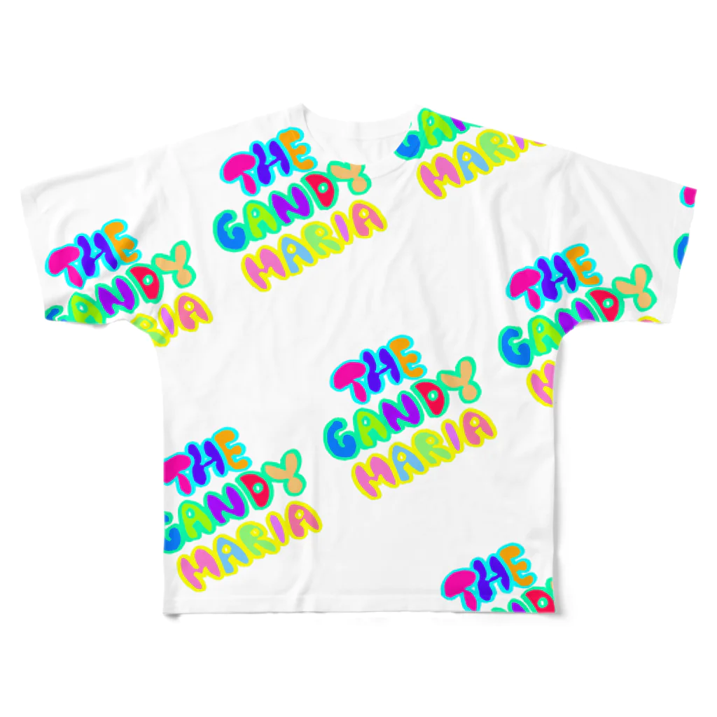 THE CANDY MARIAのCandy Pop フルグラフィックTシャツ