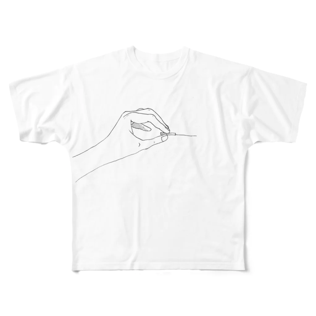 1nocchiのPOP鍼灸Tシャツ All-Over Print T-Shirt