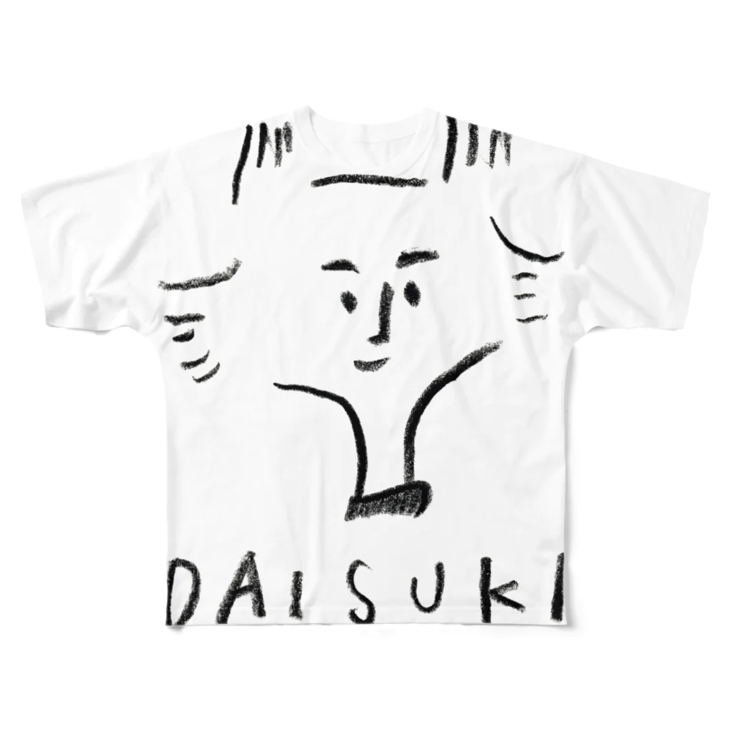 SUTEKISHOPのDAISUKI All-Over Print T-Shirt