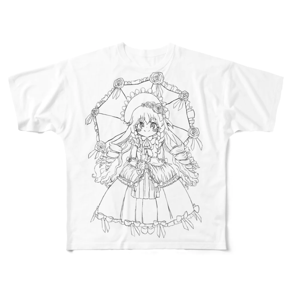 おざき たすく/mあわ/Ozaki TasukuのCinderella フルグラフィックTシャツ