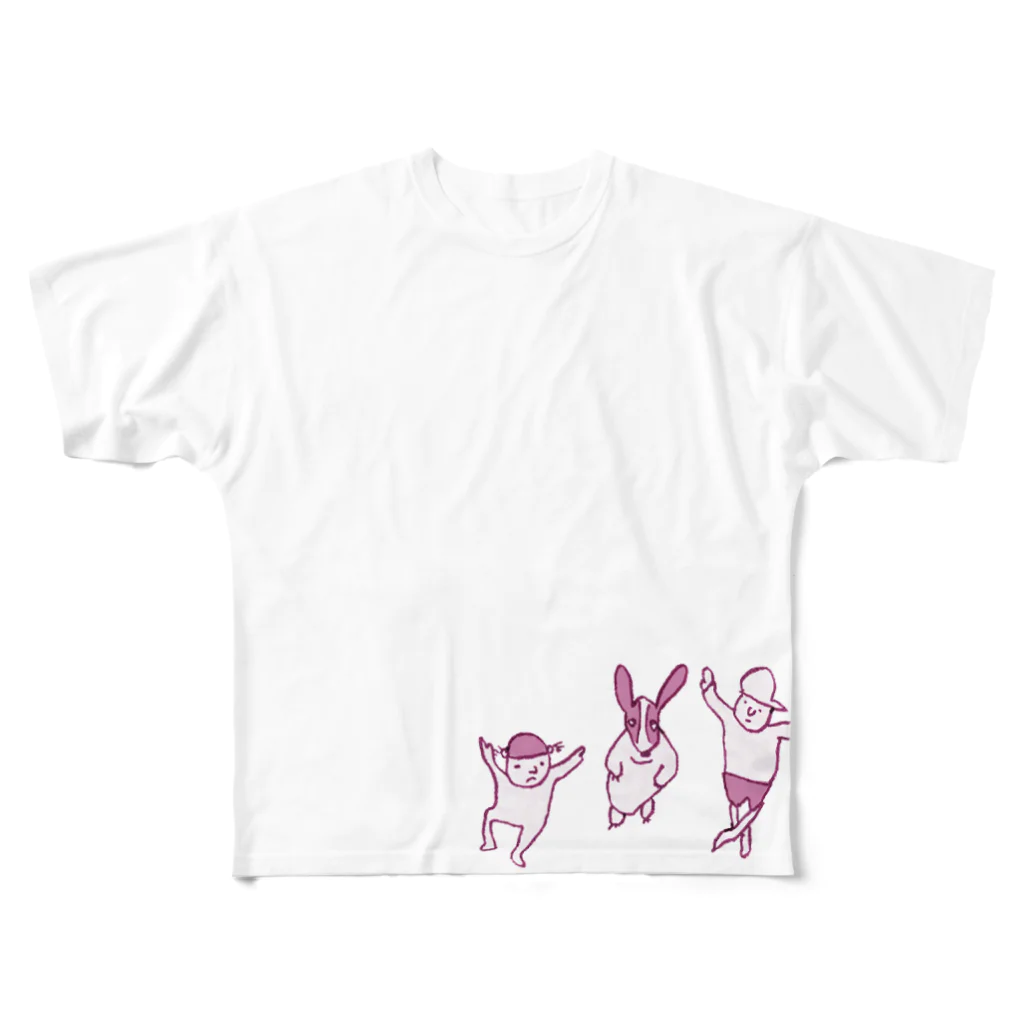 Iruka283のジャンプ All-Over Print T-Shirt