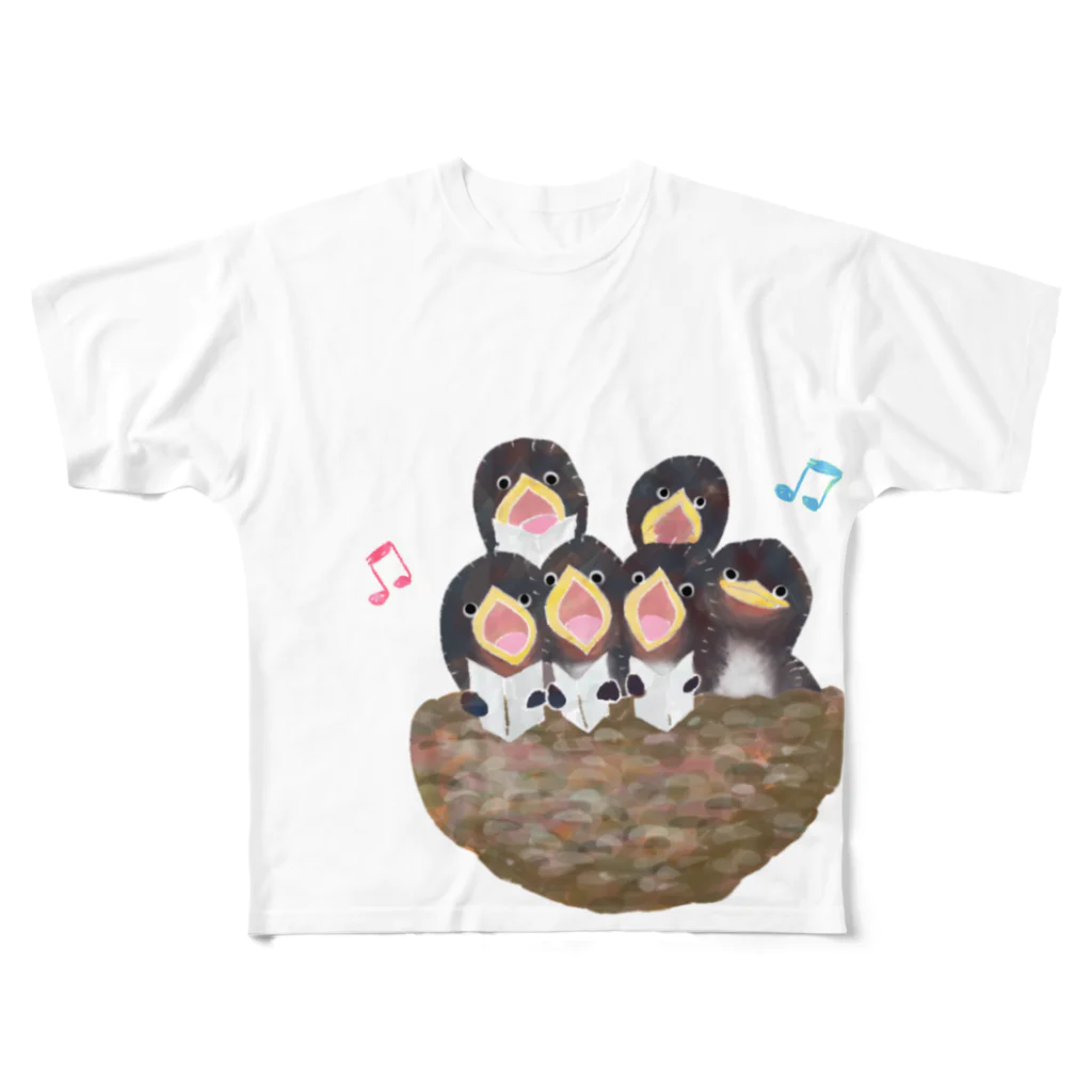 のぐちさきの♬コーラス♬ All-Over Print T-Shirt