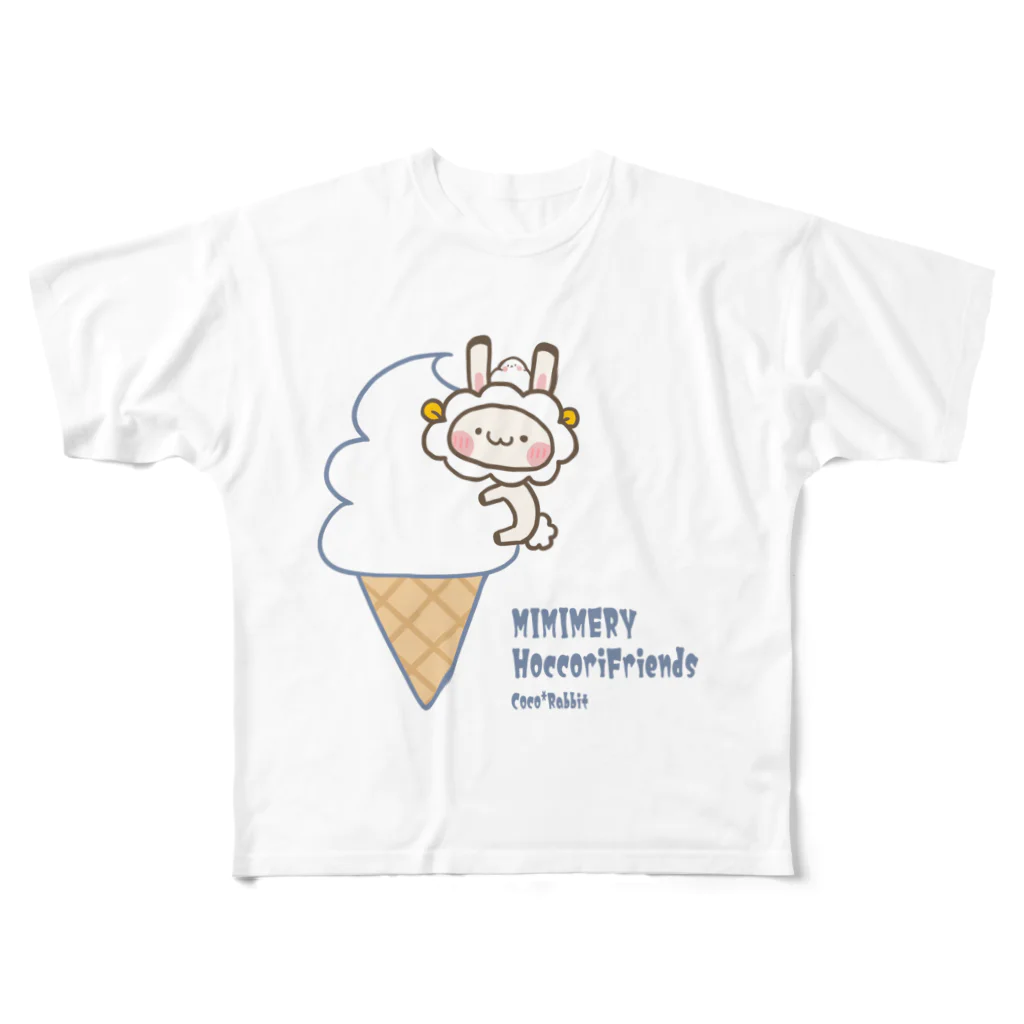 あやせえものミミメリーとソフトクリーム All-Over Print T-Shirt