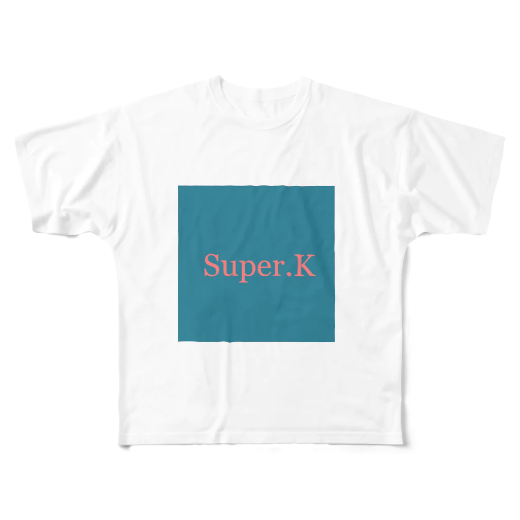 Super.KのSuper.K All-Over Print T-Shirt