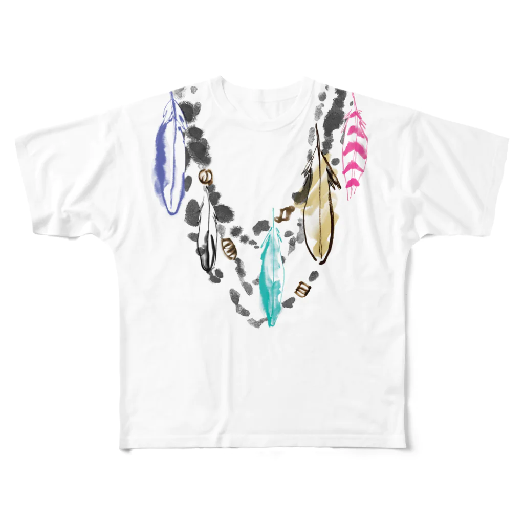 FJI-KAORUのオシャレにおめかし♪ All-Over Print T-Shirt