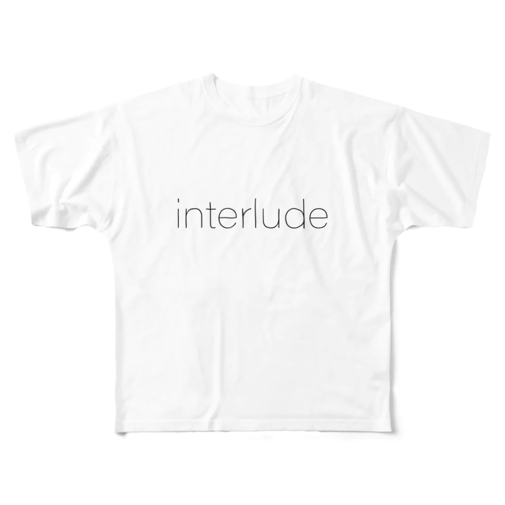 interludeのinterlude LOGO All-Over Print T-Shirt