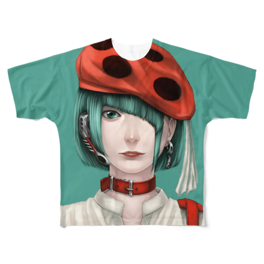 MATSU屋のBugs Girl - No.02 All-Over Print T-Shirt