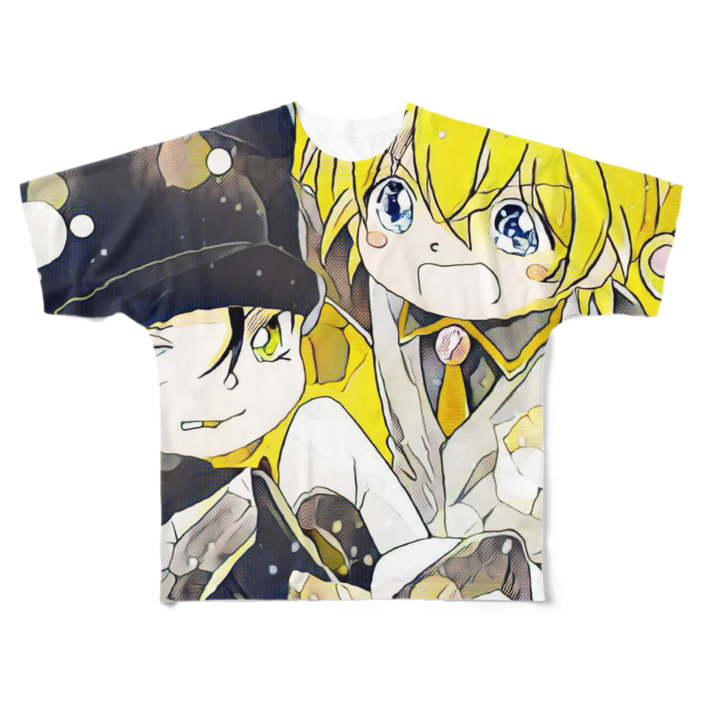 ゆに@年賀状企画のAKAM All-Over Print T-Shirt