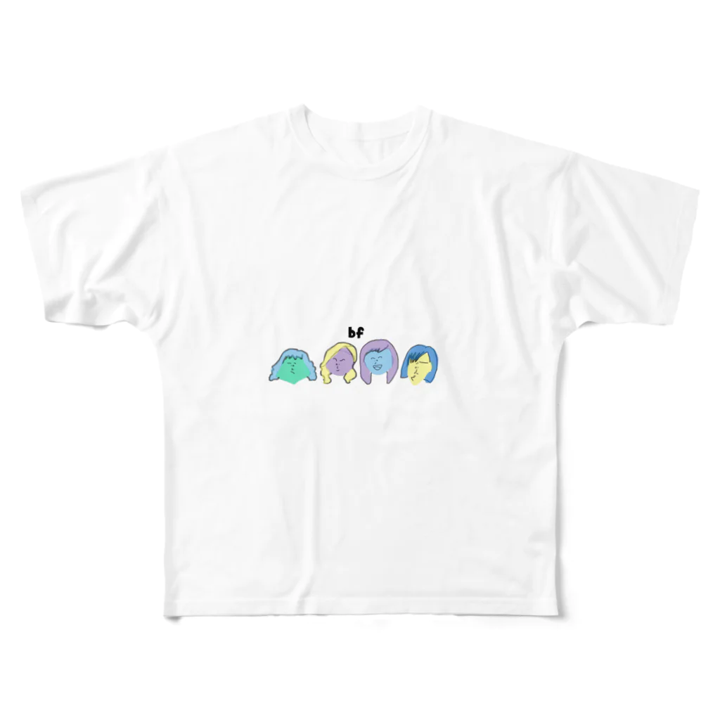 zuのBF All-Over Print T-Shirt