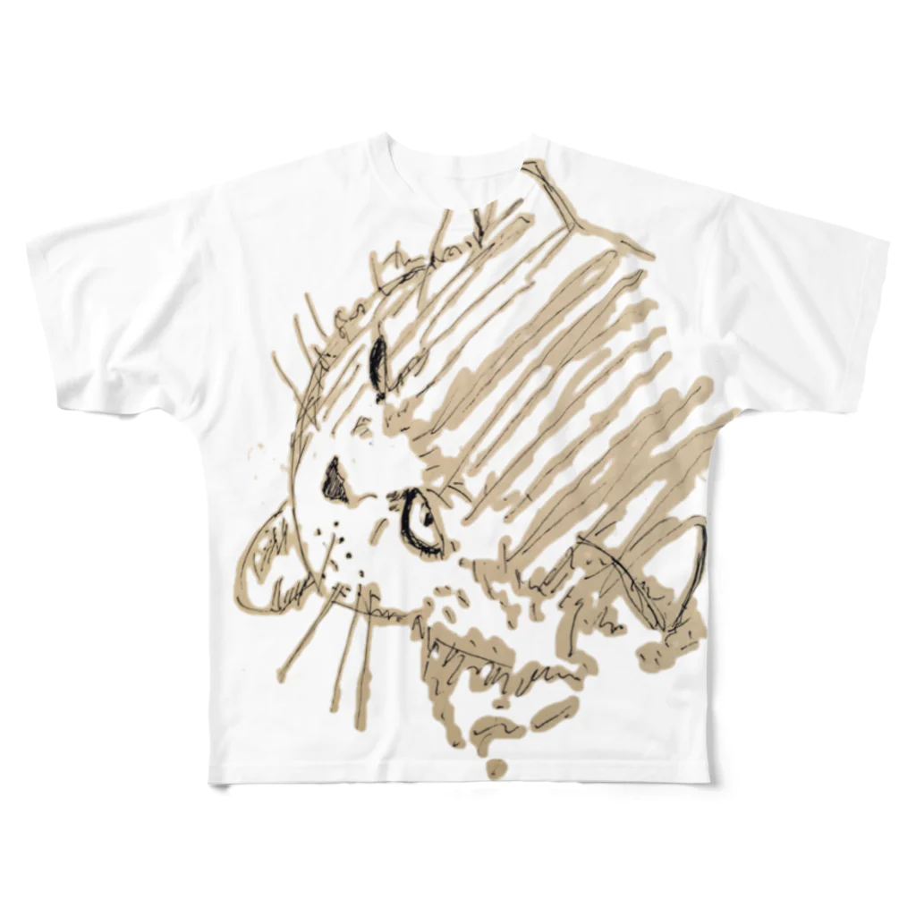 sonaeのいやみ猫 All-Over Print T-Shirt