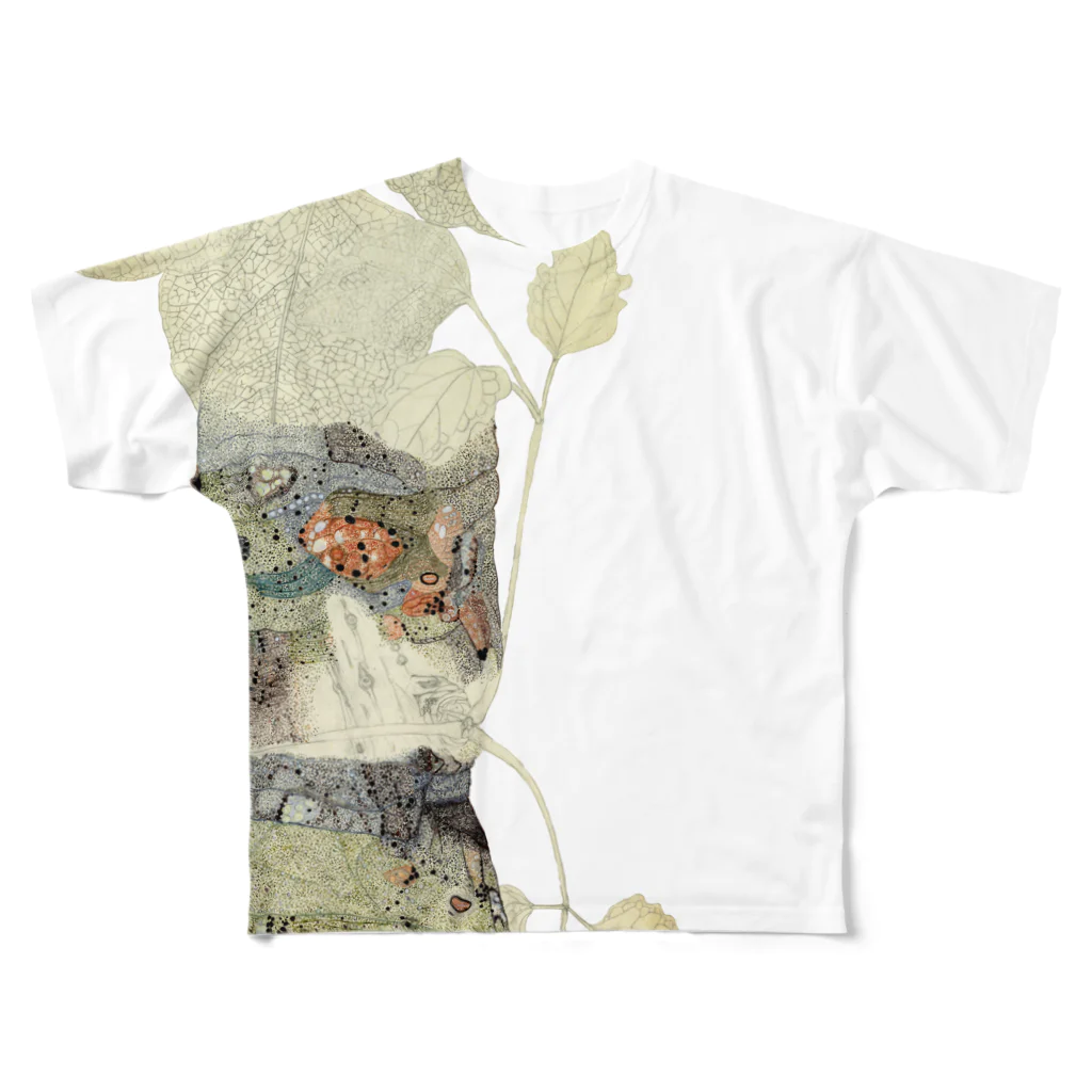 suzuko.momoyamaの表裏　トビモン腹部 All-Over Print T-Shirt