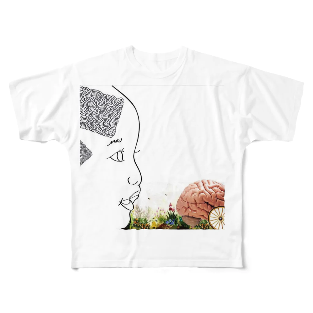 MayakaのF All-Over Print T-Shirt