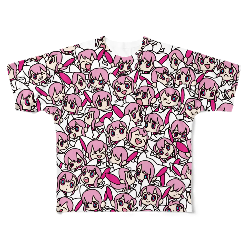 MAYAのXennaちびちび All-Over Print T-Shirt