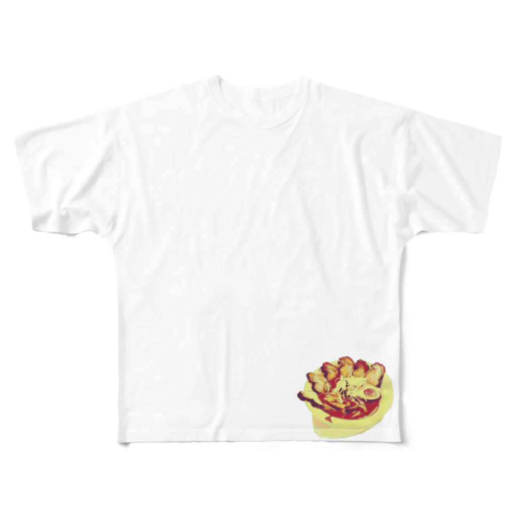 ばまの店の俺のラーメン All-Over Print T-Shirt