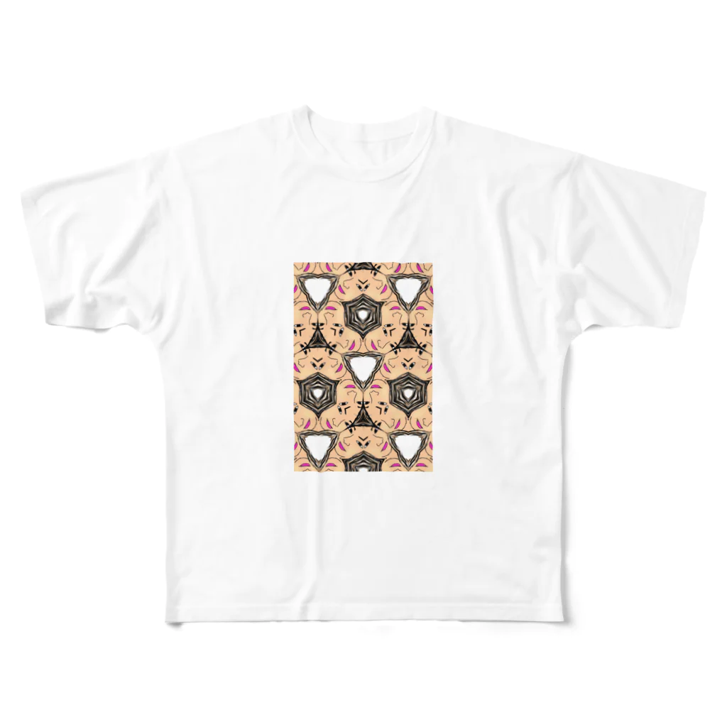 seikouの不思議模様 All-Over Print T-Shirt