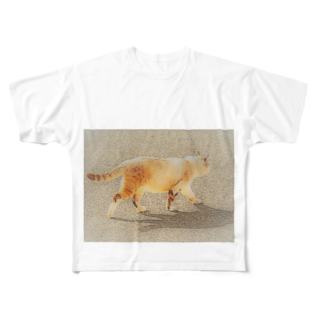 SU-KUの旅シリーズ　散歩 All-Over Print T-Shirt