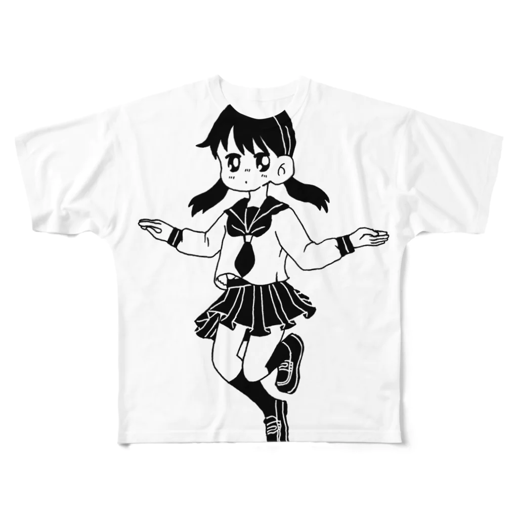 渡邊野乃香のお店の浮遊感 フルグラフィックTシャツ