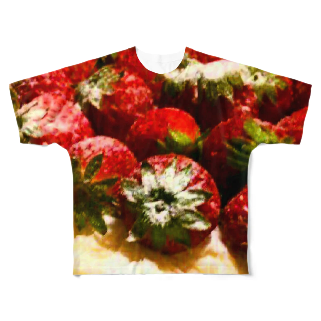 なちゅらるの脳内部屋のイチゴケーキ All-Over Print T-Shirt