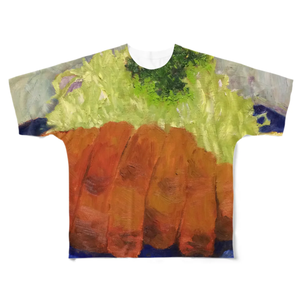 yurimosuのとんかつ All-Over Print T-Shirt