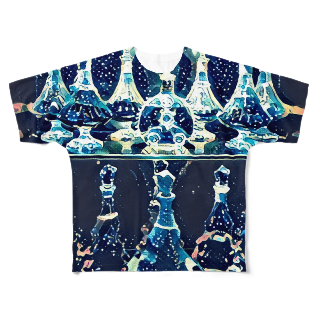 MAMESの竜宮の秘宝 All-Over Print T-Shirt