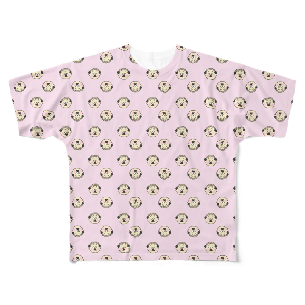 かさはらのフマオだらけ All-Over Print T-Shirt