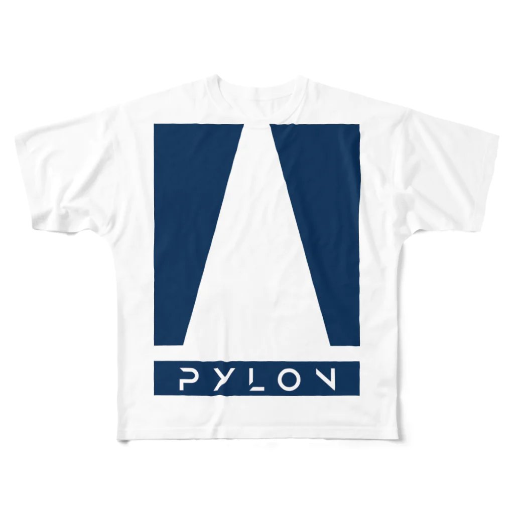 pylonshopの06 フルグラフィックTシャツ