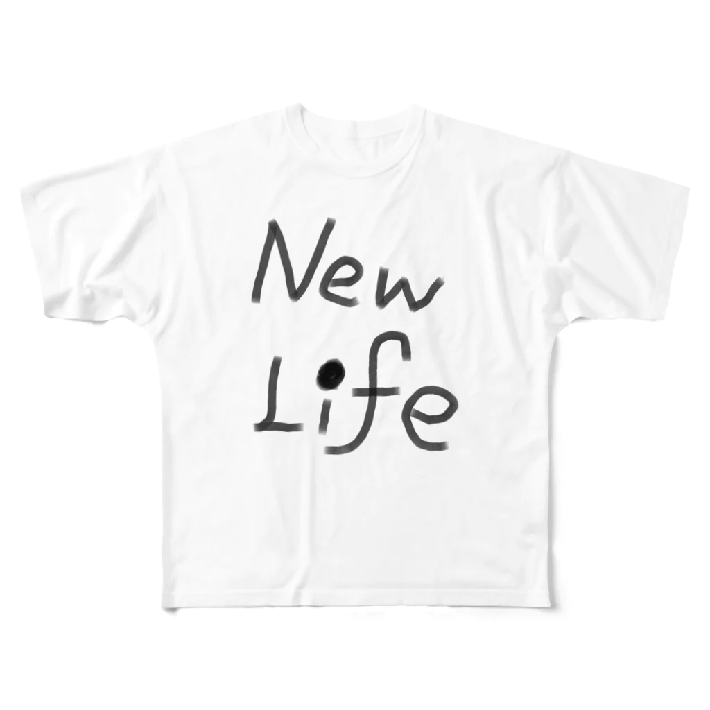 アゲハ蝶のNew Life All-Over Print T-Shirt