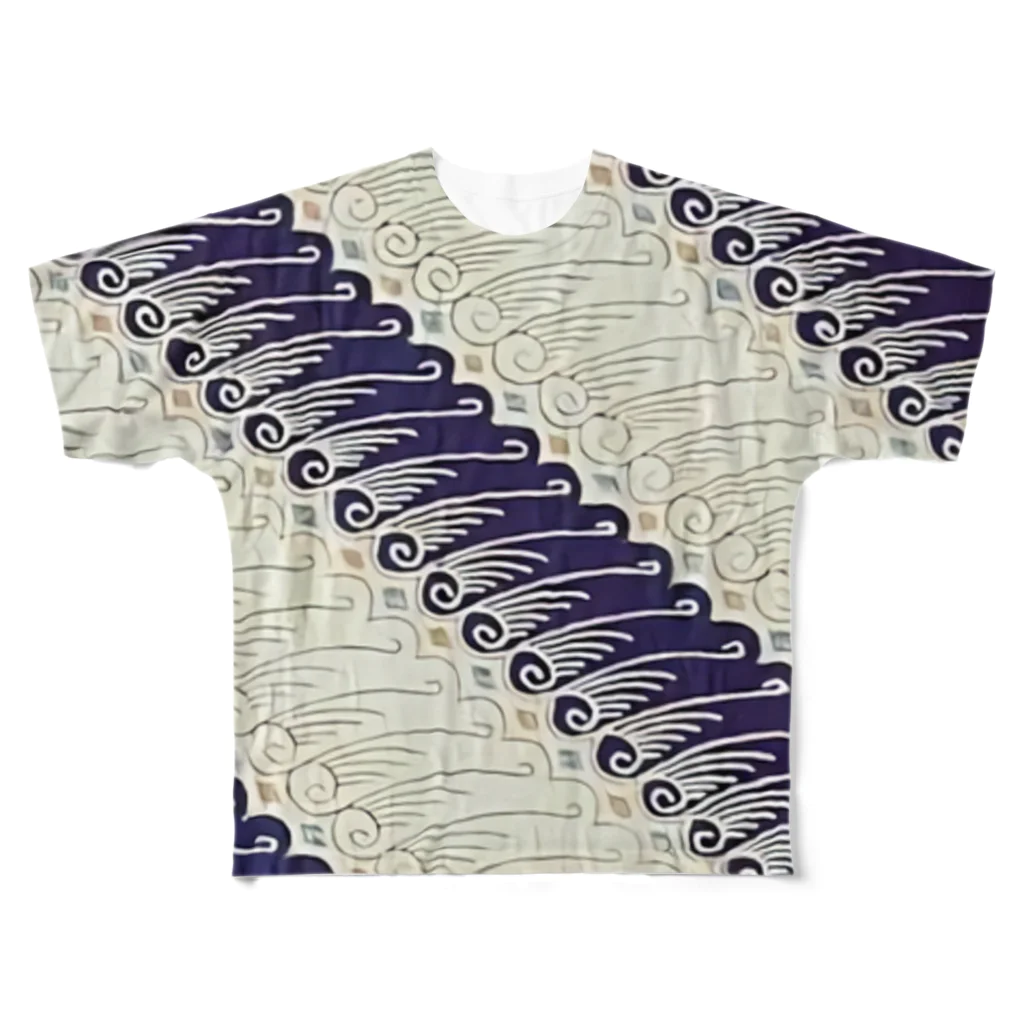 eicimのBatik フルグラフィックTシャツ