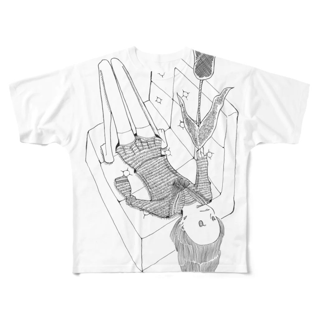 i l _y_a_non_sensのわたしの思いやり All-Over Print T-Shirt