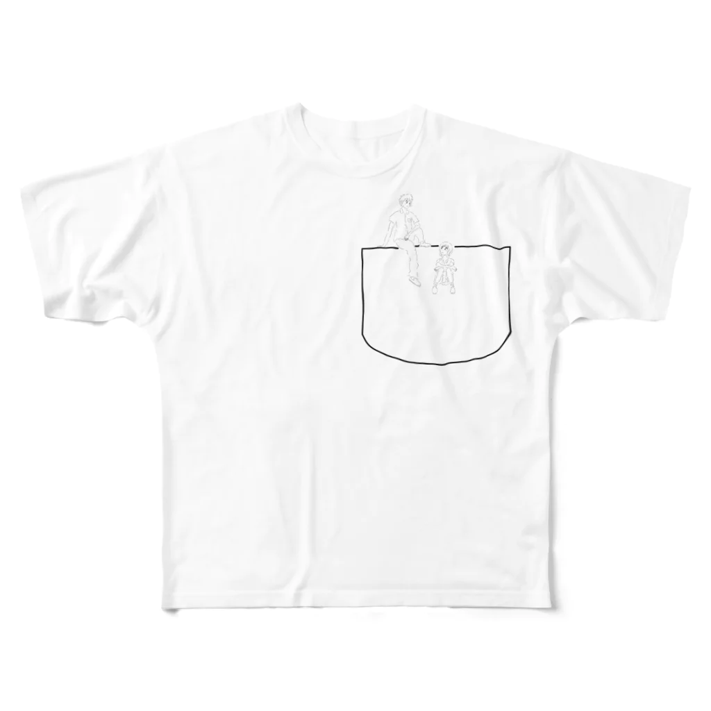 茶おの青春の１ページ All-Over Print T-Shirt