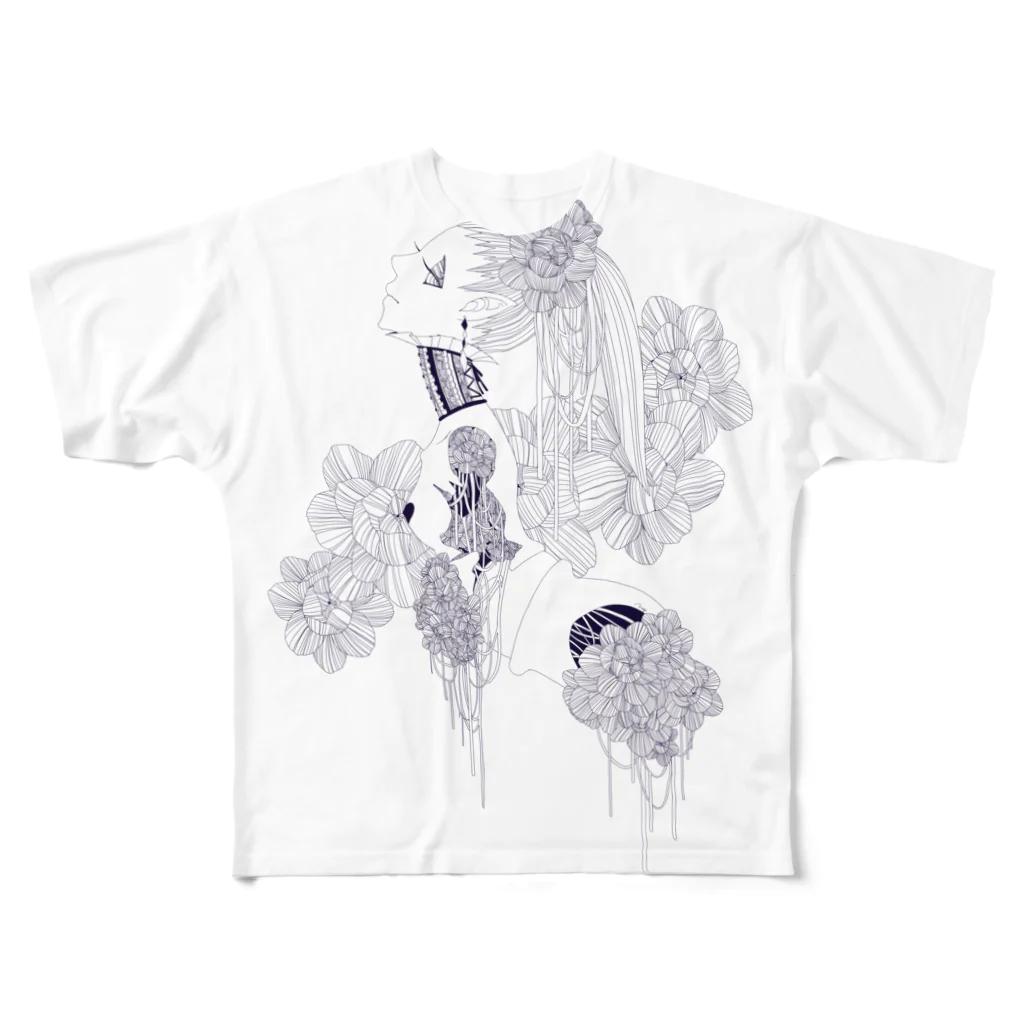 恵のはなとひも All-Over Print T-Shirt