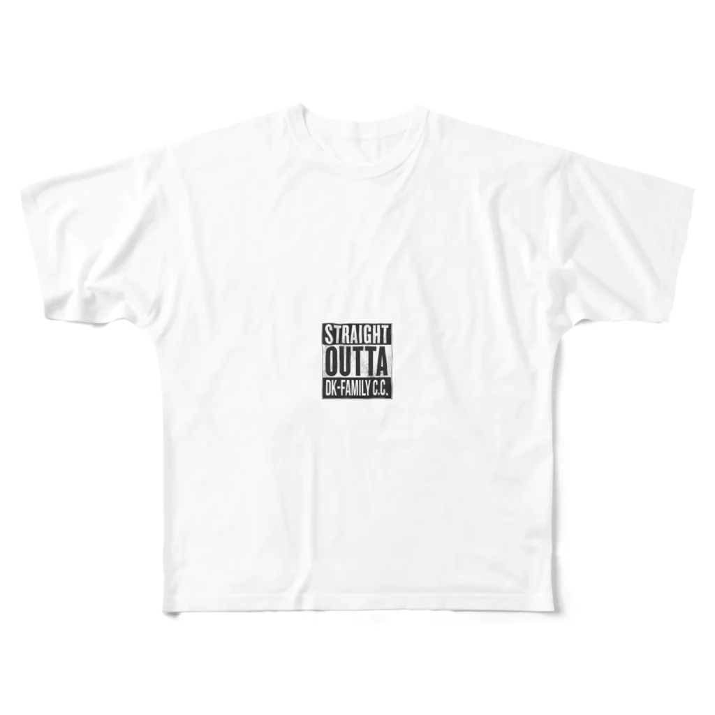 DkFamily_c_cのstraight outta compton風シャツ フルグラフィックTシャツ