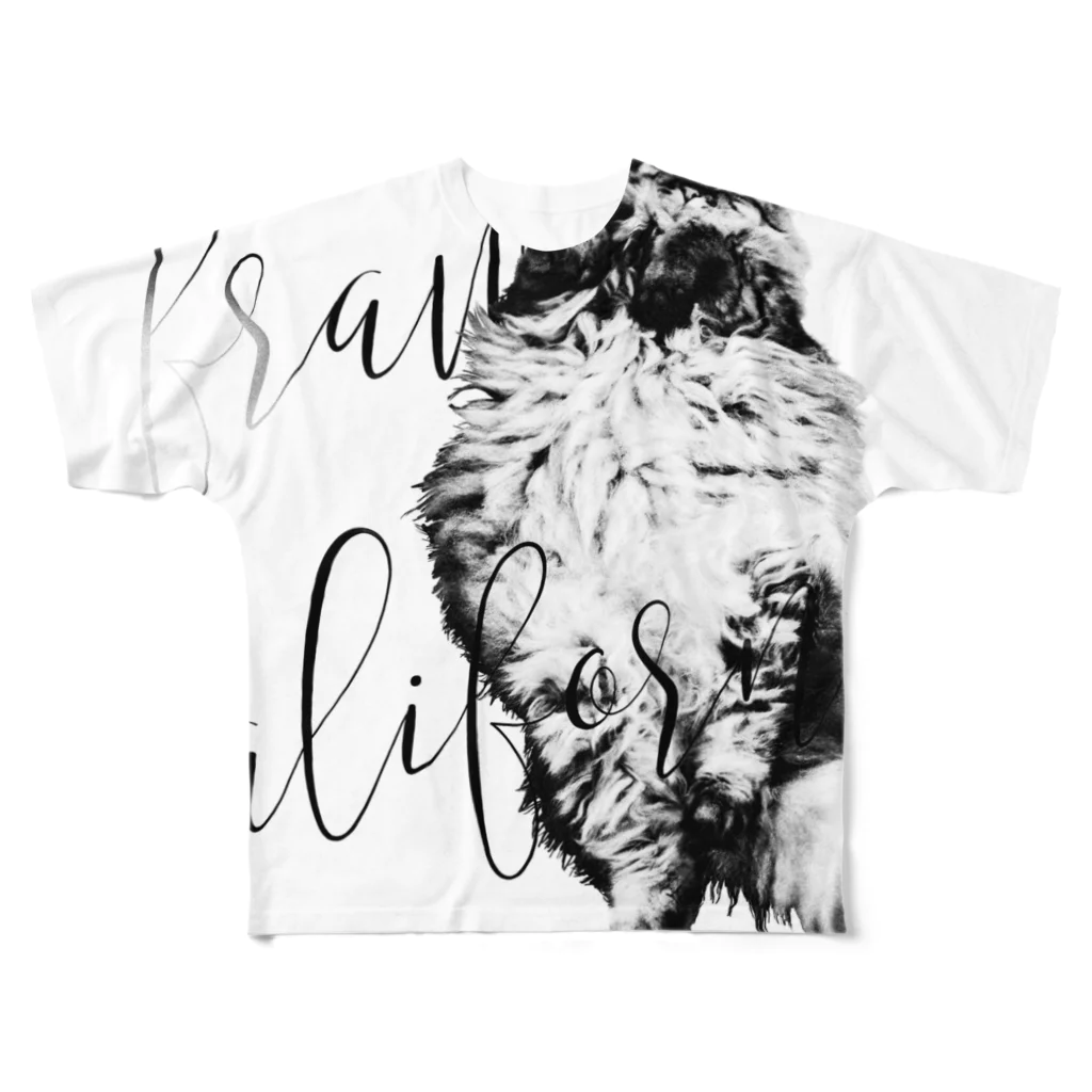 mesMAISONSのfraw california All-Over Print T-Shirt