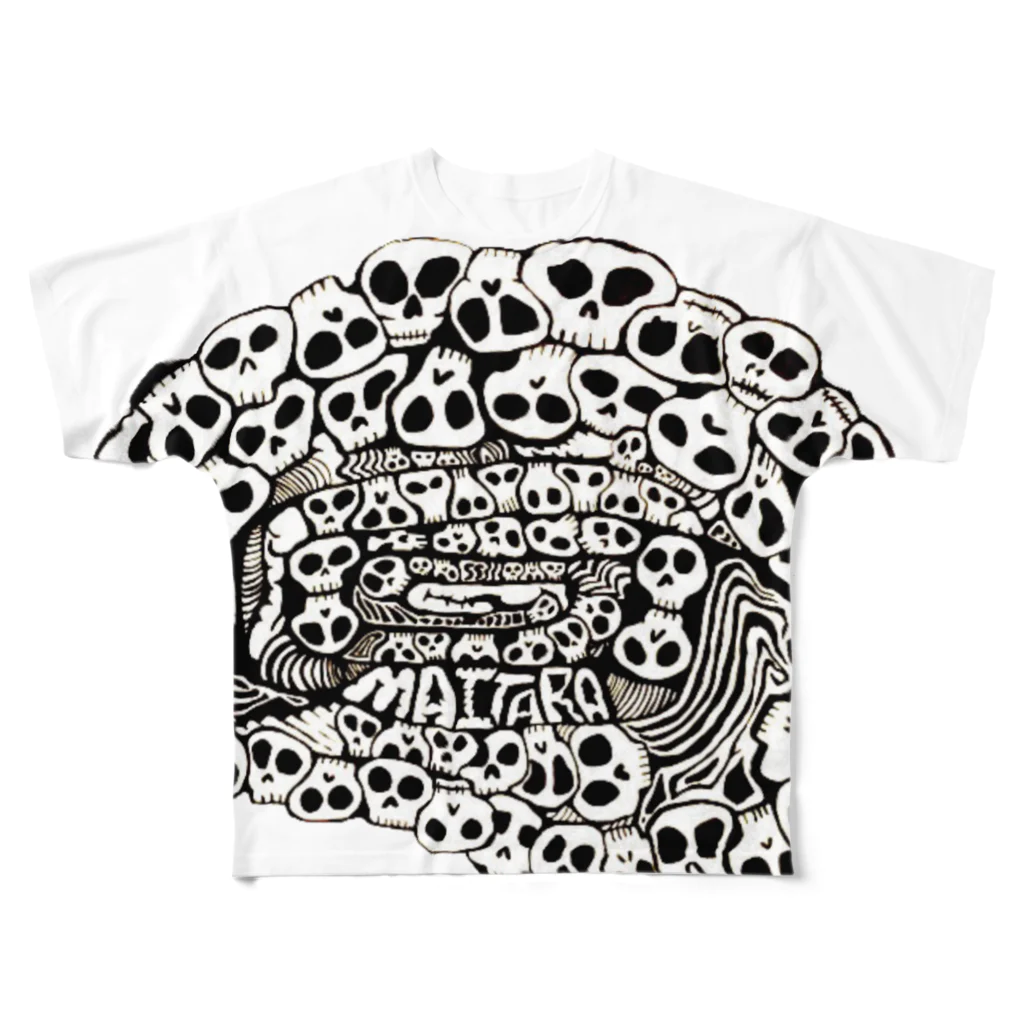 ショボングルのグルグルドクロ All-Over Print T-Shirt